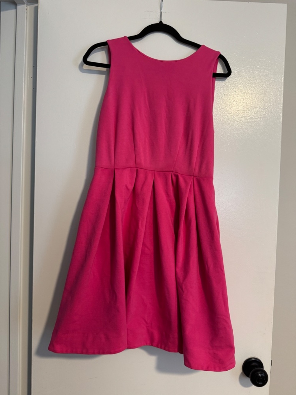 Kate Spade Fit and Flare Sleeveless Pink Dress with Pockets, Women's Size Medium